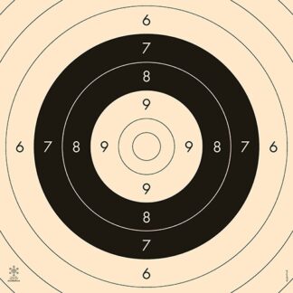 Präzision's Pistolenspiegel 9er und 10er Weiß