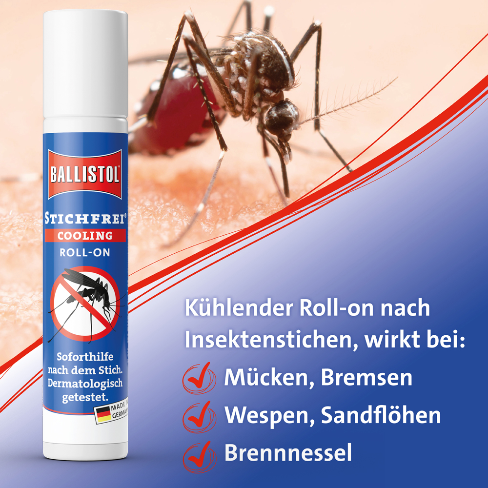 Stichfrei - Cooling, Roll-On, 10 ml im Papp-Blister – Bild 3