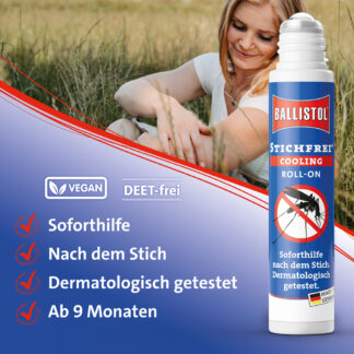 Stichfrei - Cooling, Roll-On, 10 ml im Papp-Blister